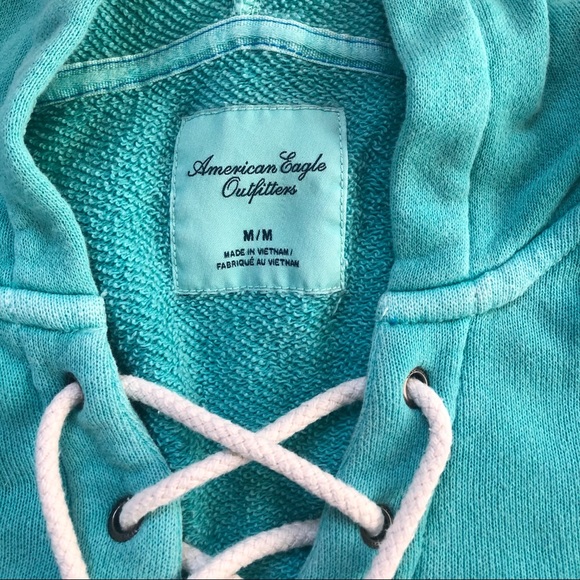 American Eagle Hockey Style Pullover Sweatshirt - Picture 2 of 2